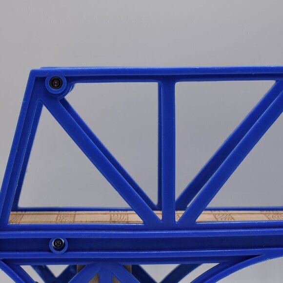 Sodor Bay BLUE BRIDGE - Thomas & Friends Wooden Railway 12" Used Good - Picture 2 of 12